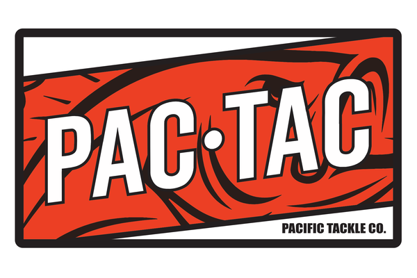Pac-Tac logo with red and black design on a white background